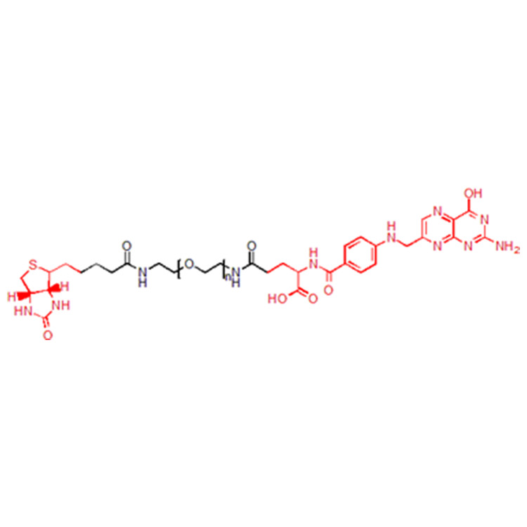Folic acid-PEG-Biotin，FA-PEG-Biotin，MW：20000